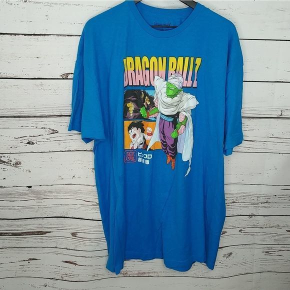 Dragon Ball Z Blue‎ Short Sleeve T Shirt